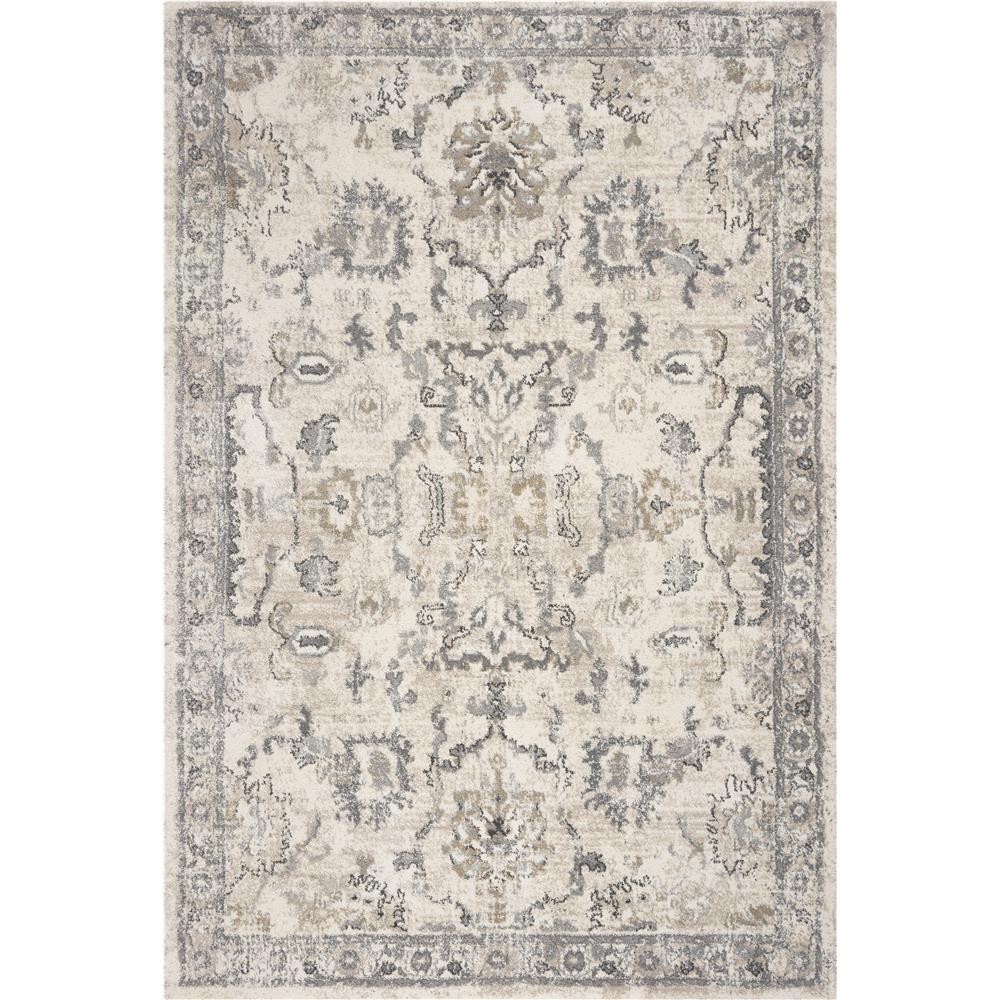 KAS 4707 Hue 5 Ft. 3 In. X 7 Ft. 7 In. Rectangle Rug in Ivory